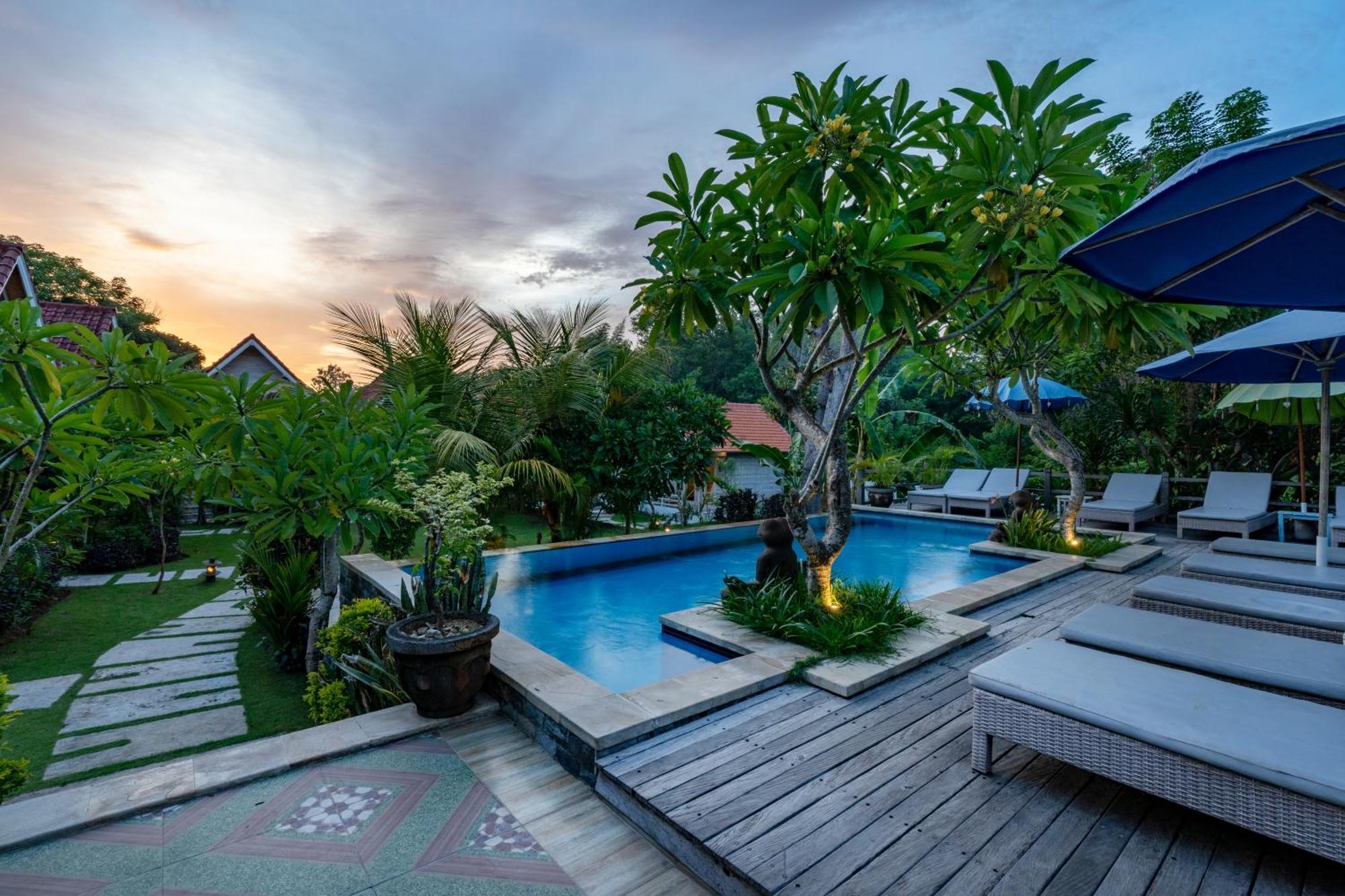 Le Biu Garden View Hotell Lembongan Eksteriør bilde
