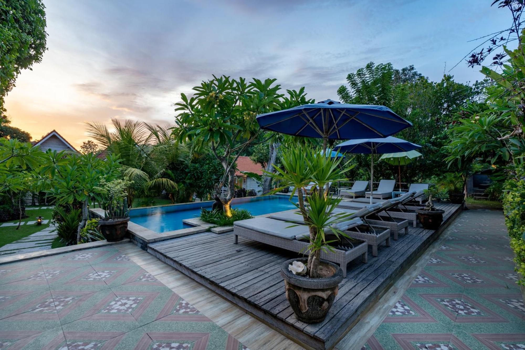 Le Biu Garden View Hotell Lembongan Eksteriør bilde