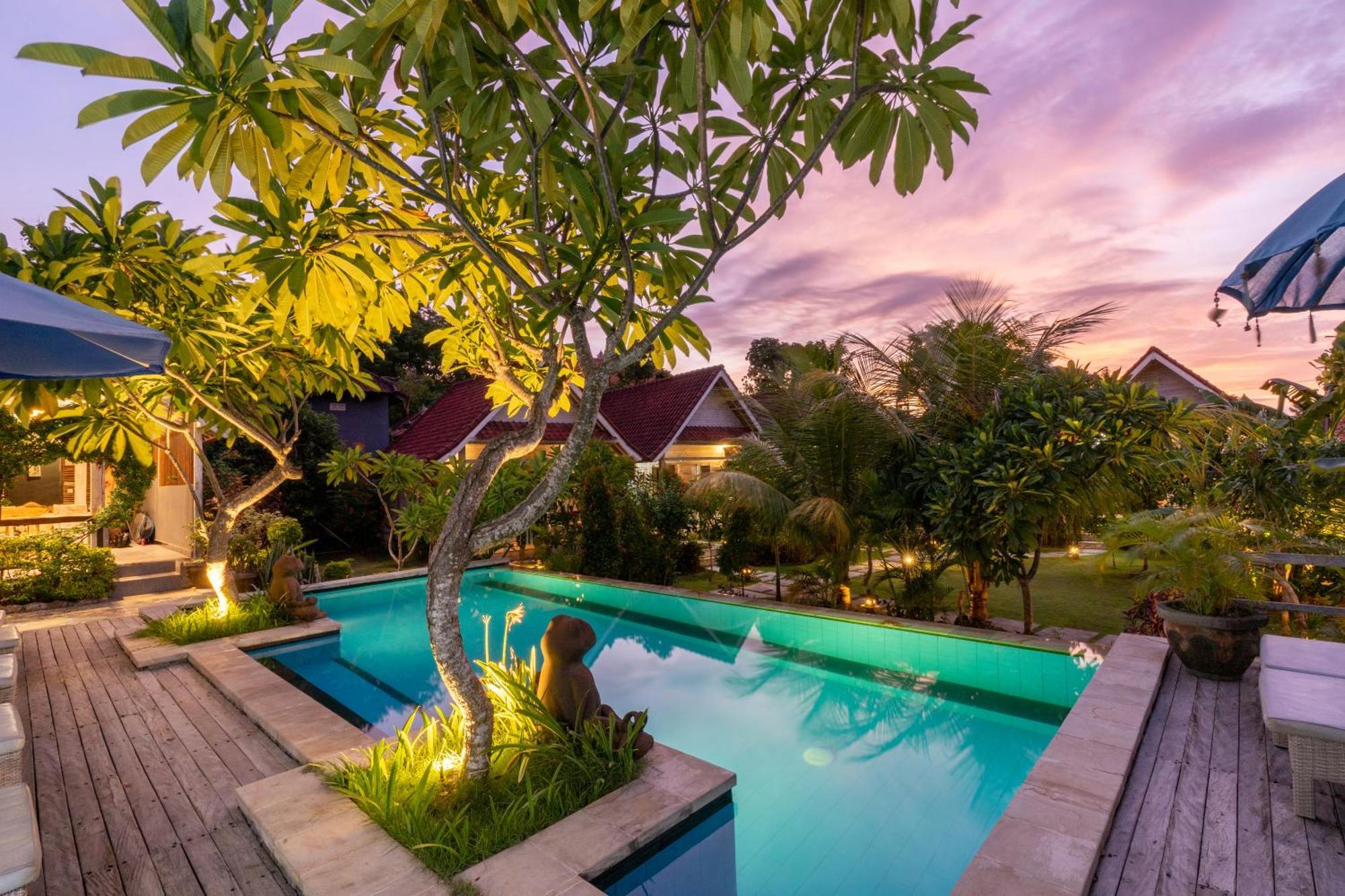 Le Biu Garden View Hotell Lembongan Eksteriør bilde