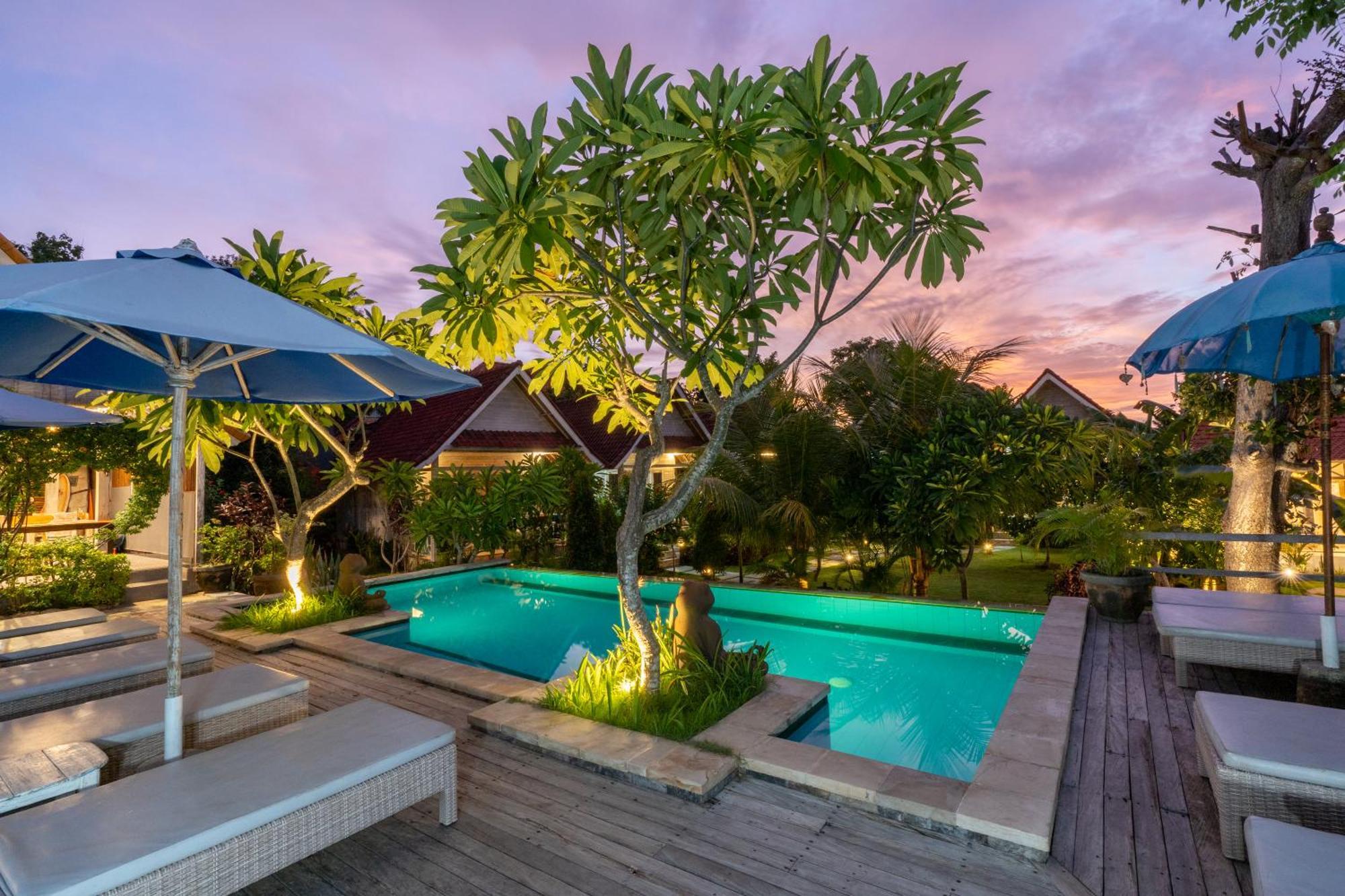 Le Biu Garden View Hotell Lembongan Eksteriør bilde